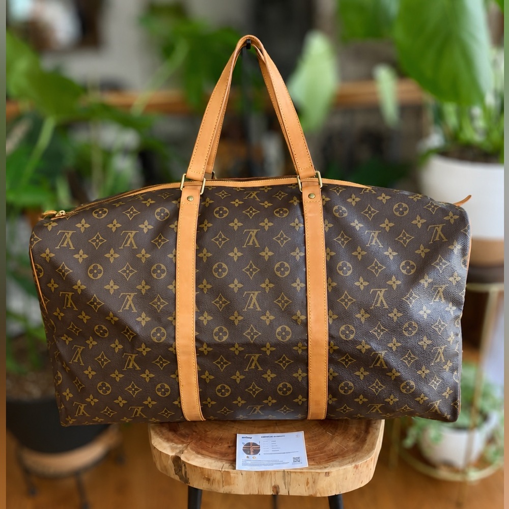 ❌ SOLD ❌ Louis Vuitton Keepall 55 Monogram Travel Bag | Entrupy COA - Picture 3 of 16